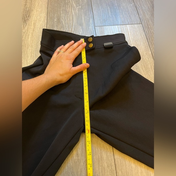 EDELWEISS Vintage Black Stirrup Ski Pants Size 6 USA - Picture 7 of 8